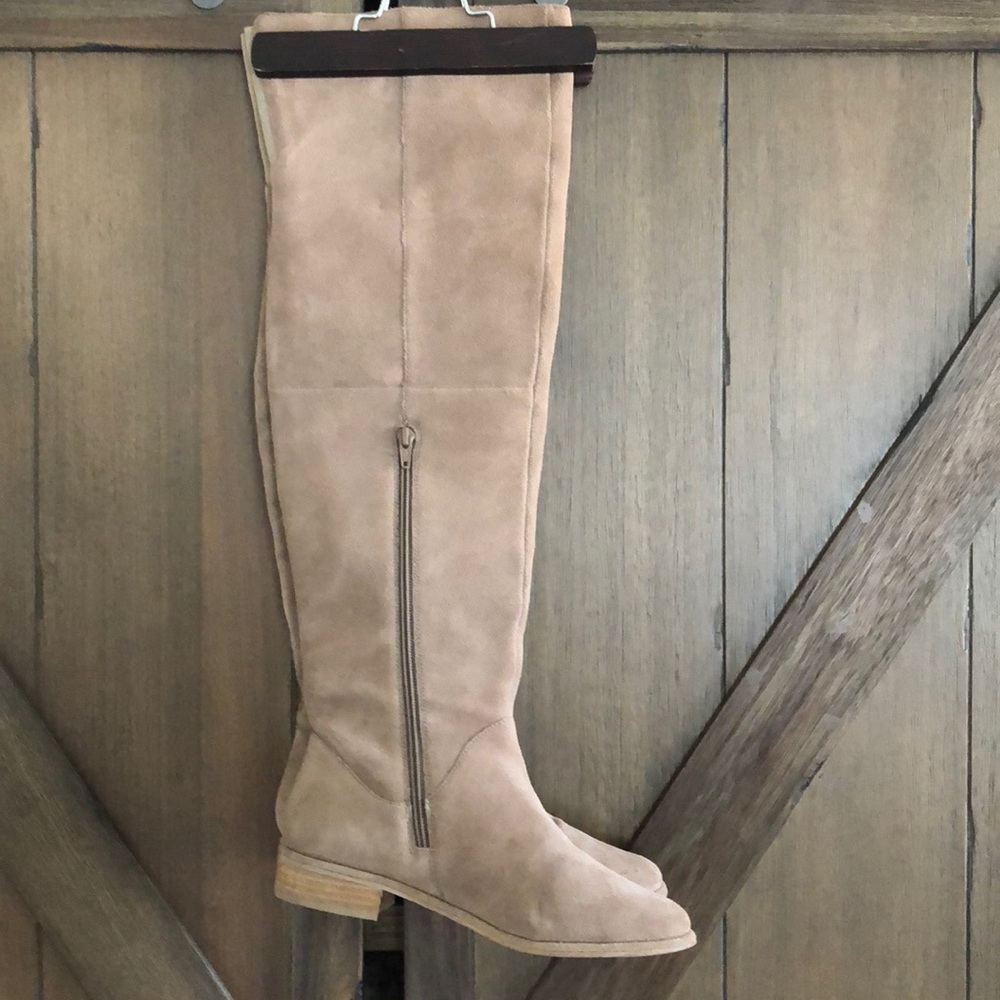 Steve Madden suede over the knee boots